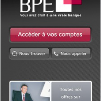 BANQUE PRIVEE EUROPEENNE : Application iPhone